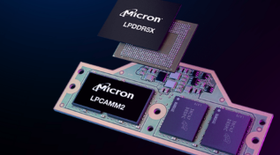配备LPDDR5X的美光LPCAMM2内存可为笔记本电脑提供高达64GB的容量9.6Gbps的速度和紧凑的外形